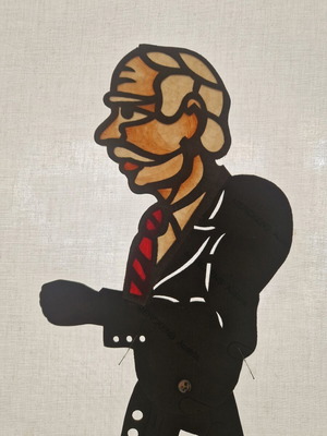 Mr. Psorilos professional shadow theater figure new