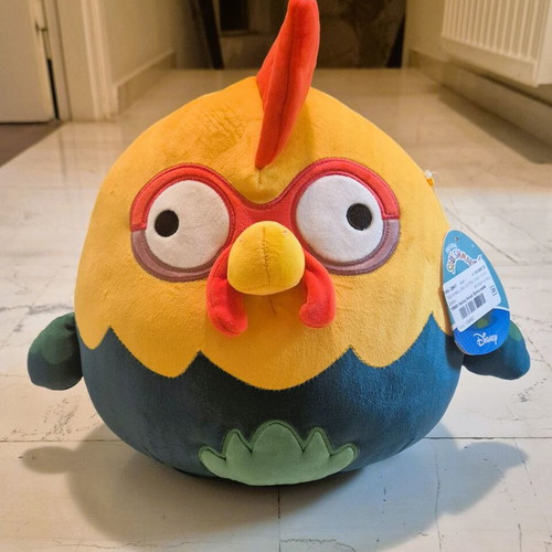 Hei Hei Moana SquishMallows plush toy new 25cm Jazwares