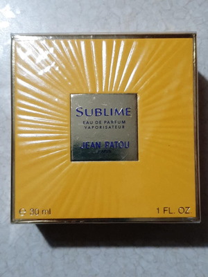 Sublime by Jean Patou 30ml Eau de Parfum καινούργιο, vintage, σφραγισμένο
