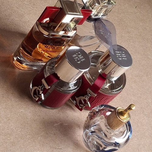 Perfume bottle set of 5, collectible