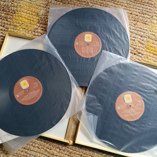 Elli Lampeti Triple Vinyl Like New, Theatrical Speech Excerpts