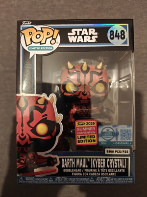 Funko Pop! Star Wars Darth Maul Kyber Crystal Limited Edition 9500pcs new