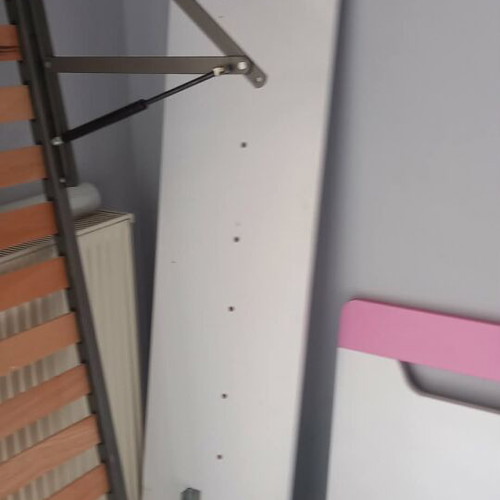 Bed with storage space like new