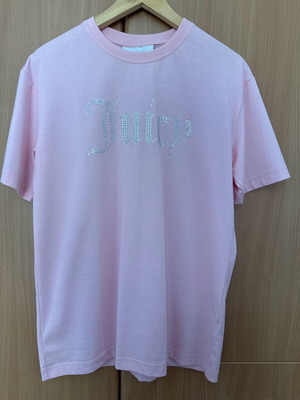 Juicy Couture blouse pink like new, size M