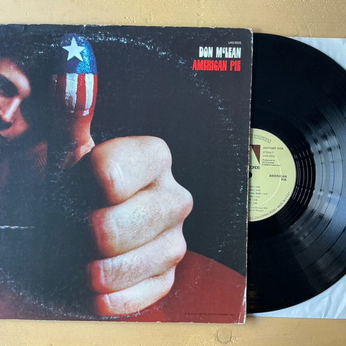 Don McLean American Pie vinyl record used, rock