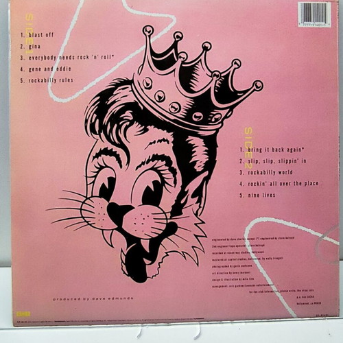 Stray Cats Blast Off! Vinyl LP 1989 like new, rockabilly