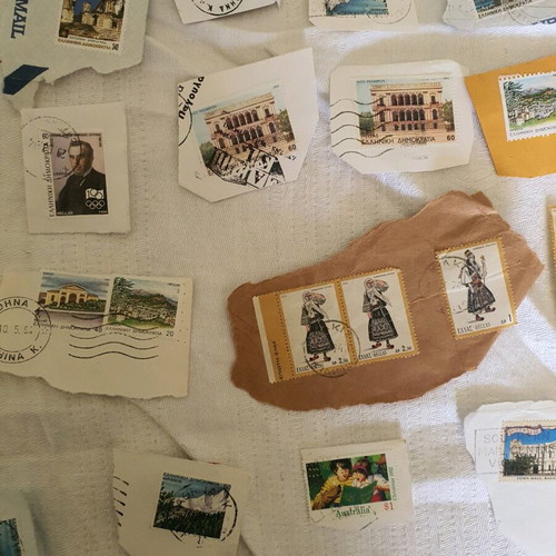 Various used stamps