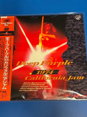 Deep Purple 1974 California Jam Japanese Laserdisc like new