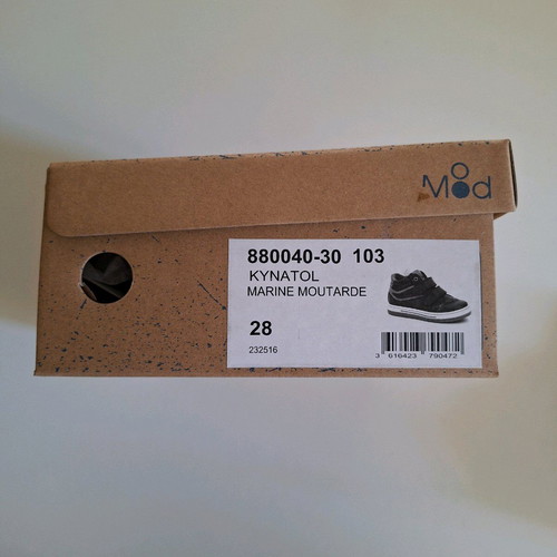 Mod'8 boots used, size 28, blue and brown