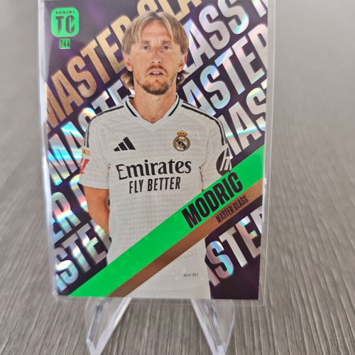 Luka Modric Panini Top Class Master Class Real Madrid card new