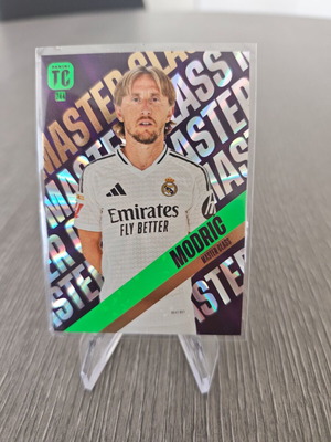 Luka Modric Panini Top Class Master Class Real Madrid card new