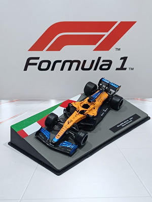 McLaren MCL35 Daniel Ricciardo 2021 Formula 1 1:43 Diecast model like new