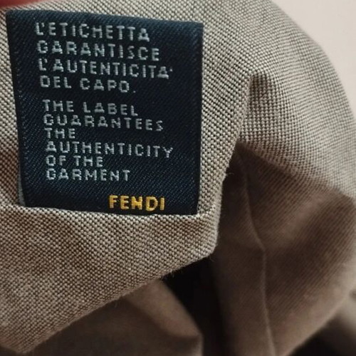 Fendi shoulder bag, beige shades