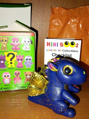 Ty Mini Boos Series 3 Saffire the Dragon φιγούρα Chase σαν καινούργιο