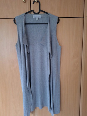 Attrattivo sleeveless cardigan gray used, size S