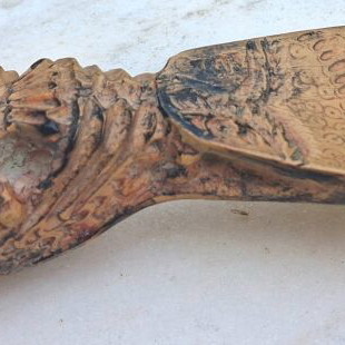 Wooden shoehorn 18cm by Tsarouchis woodworker