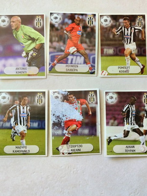 Juventus football stickers 2005 like new