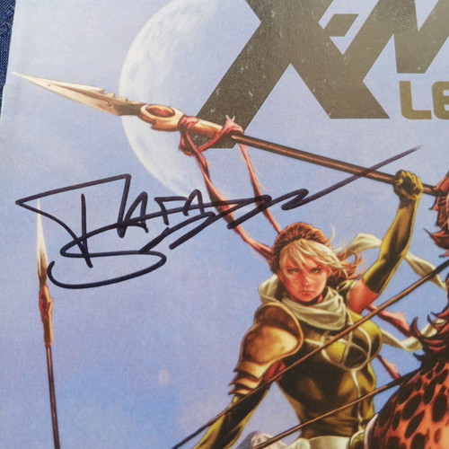 X-men Legacy #273 like new signed by Rafa Sandoval