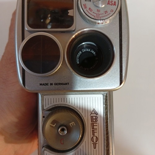 Pentacon AK-8 video camera used, 1958, Zeiss Jena Triotar lens