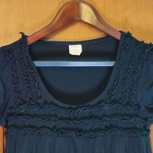 Black Mini Dress Tunic Inside One Size used
