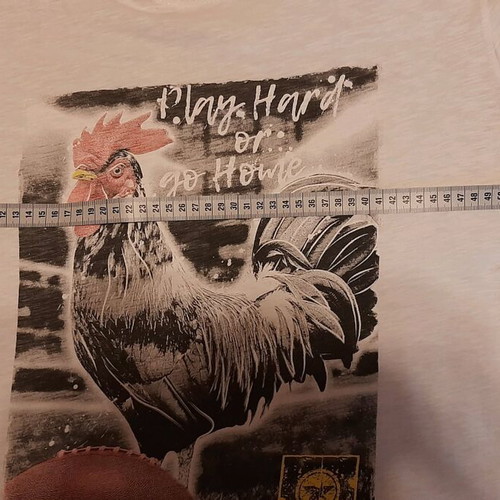 T shirt Clever used, white No XL