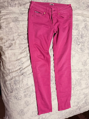 Tommy Hilfiger Denim Ροζ Skinny Jeans σαν καινούργιο, μέγεθος S