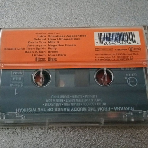 Nirvana From The Muddy Banks Of The Wishkah cassette tape used