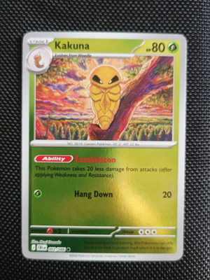 Kakuna Reverse Holo CRI card new