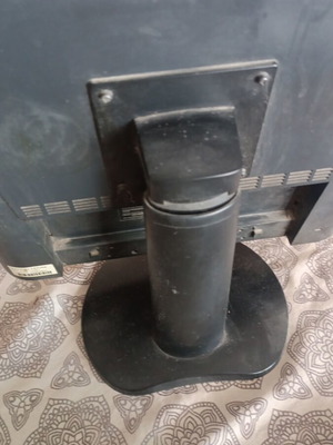 Computer monitor used with cable
