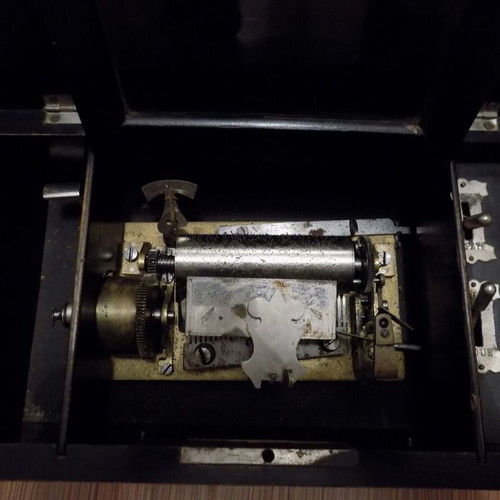 19th century music box used, heirloom from Constantinople