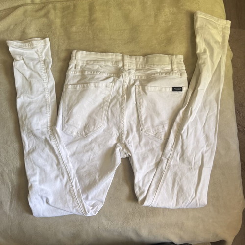 White skinny jeans Pull & Bear size S/36 EU like new