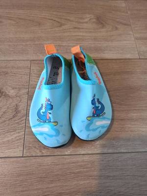 Водни обувки Playshoes употребявани, размер 26-27, сини