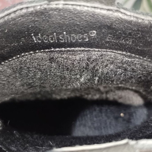 Μπότες Ideal Shoes δερμάτινες μέγεθος 41 σαν καινούργιες, μαύρες