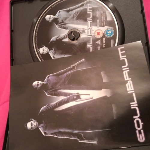 Equilibrium DVD like new, action adventure sci-fi, subbed