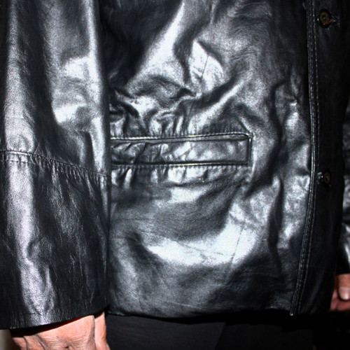 Men's leather jacket used XL, Leather's fashion