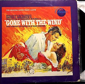 Δίσκος Βινύλιου Max Steiner - Gone With The Wind (The Original Sound Track Album)  Ο Δίσκος Μέσα : Άψογη Κατάσταση (Near Mint ) - NM  Το Εξώφυλλο :  Καλή (Very Good ) - VG