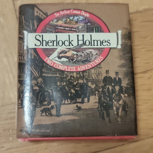 Sherlock Holmes mini book used, 1989, English