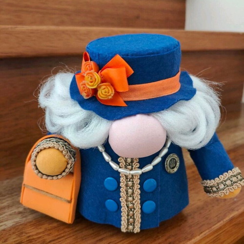 Doll handmade gnome The Queen made to order