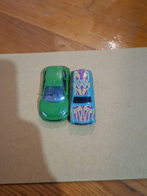 Toy car set used