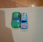 Toy car set used