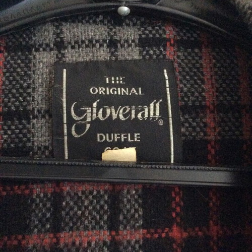 Gloverall Vintage Duffle Coat Unisex size Small gray like new