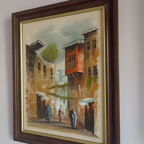 Oil painting 50x40 cm, signed, framed