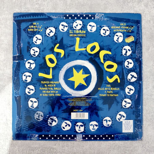 Los Locos El Tiburon 12'' Vinyl Maxi Single used, Latin House 1995
