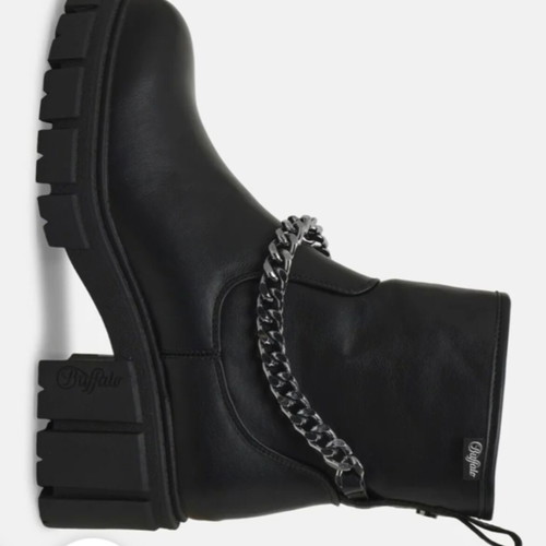 Buffalo ankle boots new, black, size 38