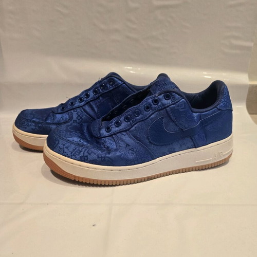 Nike Air Force 1 Low CLOT Blue Silk like new