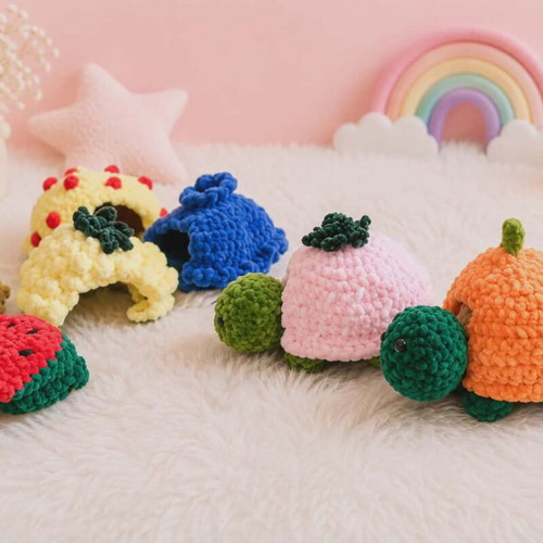 Turtle toys with interchangeable colorful shells, new