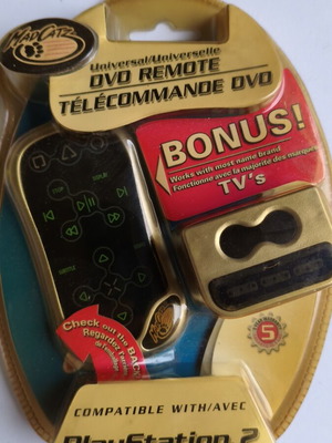 DVD Remote καινούργιο, συμβατό με PlayStation 2, σπάνιο vintage