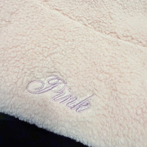 Pink by Victoria Secret shoulder bag new, pink sherpa