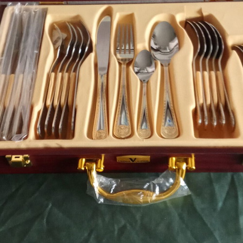 Zepter Limited Edition Gold-Plated Cutlery Set with Case