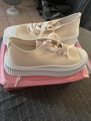Platform sneakers Vera Blum new, beige, size 40